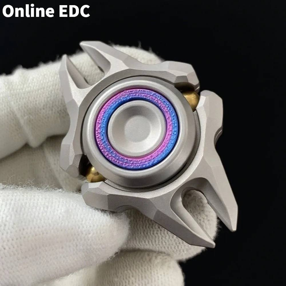 

Б/у EDC Toys MOBIUS EDC Fidget Spinner Титановые игрушки для беспокойства Тактильный гироскоп Непоседа игрушки для взрослых Аксессуары для офисного стола