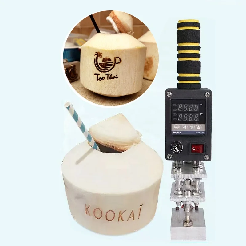 

Coconut Stamping Machine Green Coconut Stamper