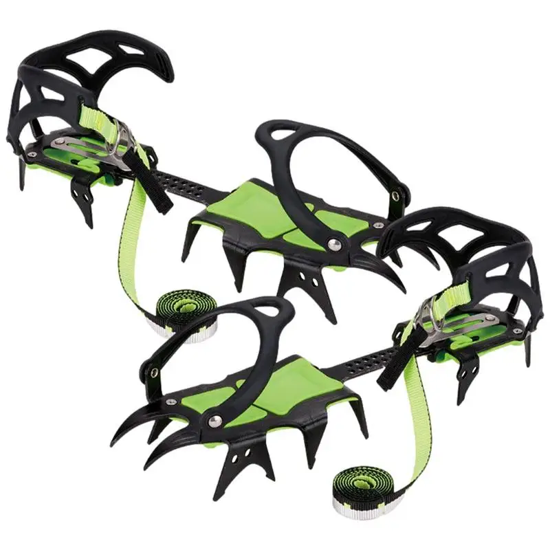 

Snow Walking Crampons Professional Outdoor Ice Hiking Crampons Snow Walking Adventure Crampons For Complex Outdoor Environments