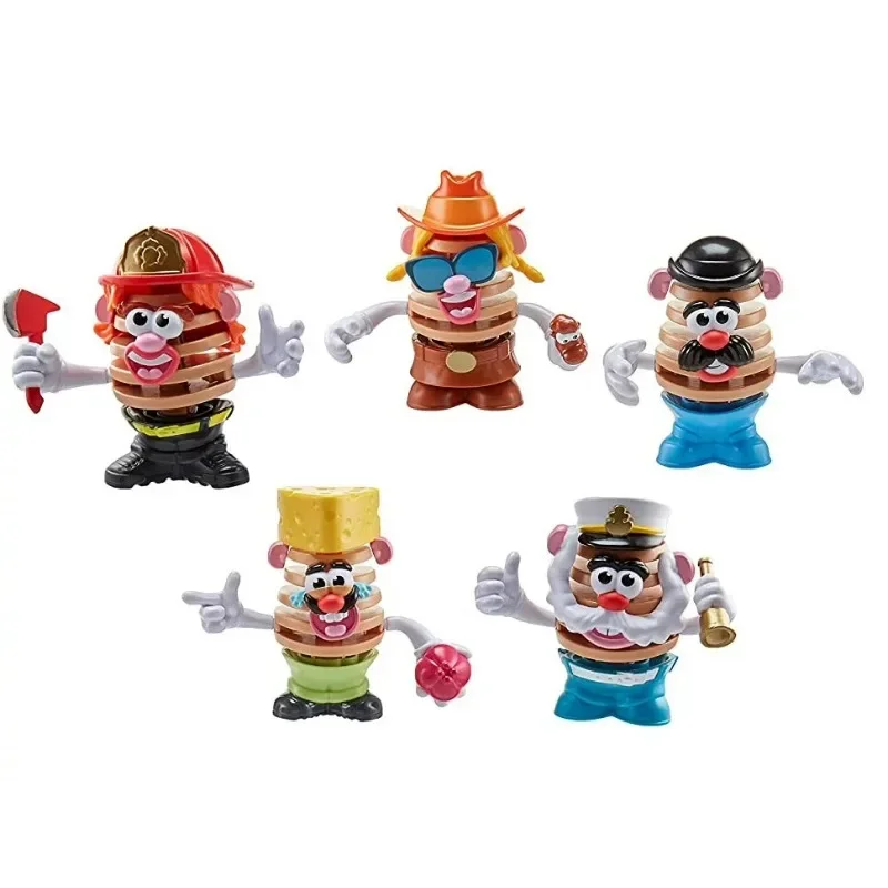 هاسبرو Mr.Potato رئيس رقائق العصرية صندوق أعمى اللعب أنيمي الشكل الجمعية المنقولة المشتركة دمية نموذج اللعب جمع الحلي #3