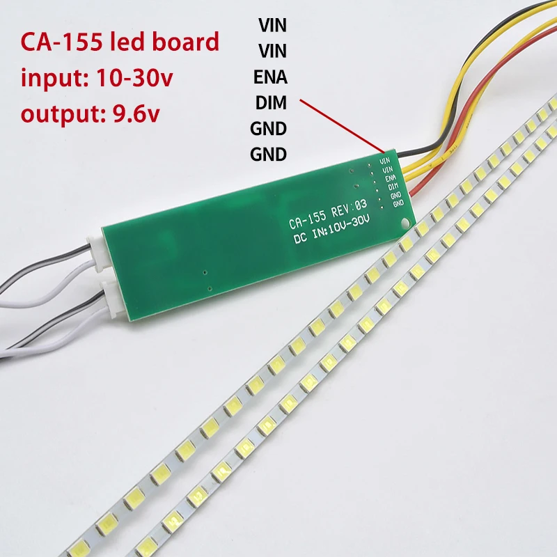 320-620mm Led Backlight Strip Kit Update Your 15-27inch CCFL Lcd Screen Panel Monitor Led Backlight Strip