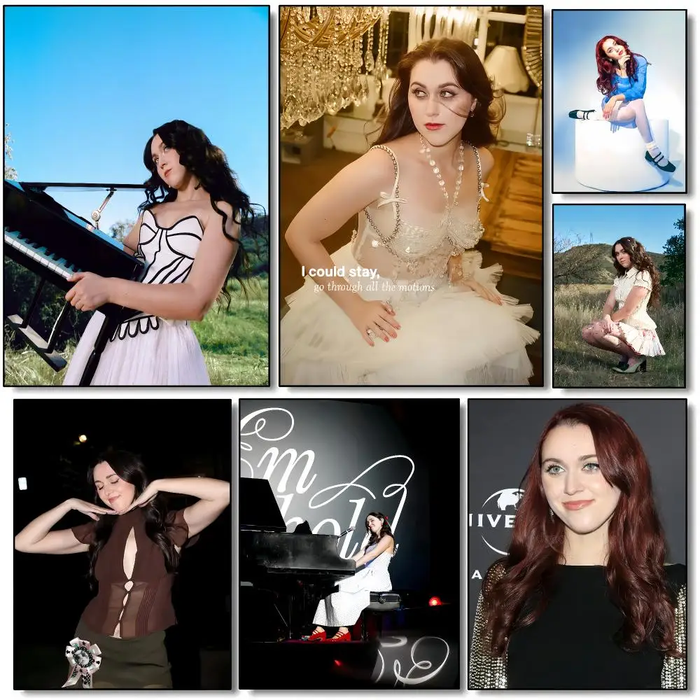 Singer Em B-Beihold Lottery Poster HD Wall Art Aesthetic Home Decor for Living Room Bedroom Café Office Stylish Gift