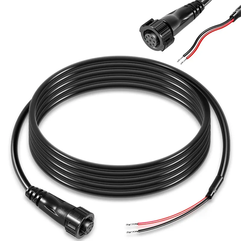 ‎720085-1 Power Cable 8-Pin Replacement for Humminbird PC12 Power Cord, 6 Foot, for All SOLIX and Onix Series Fish Finders