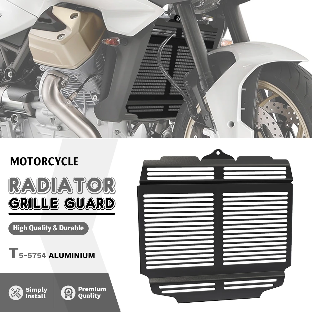 

For Moto Guzzi V100 Mandello S 2023 2024 Radiator Protective Cover Grille Guard Cover Protector Fuel Tank Motorcycle Accessories