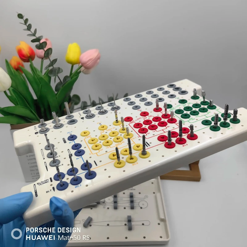 

Набор для имплантации зубов (35 шт.): хирургический инструментарий и инструменты для ремонта зубов