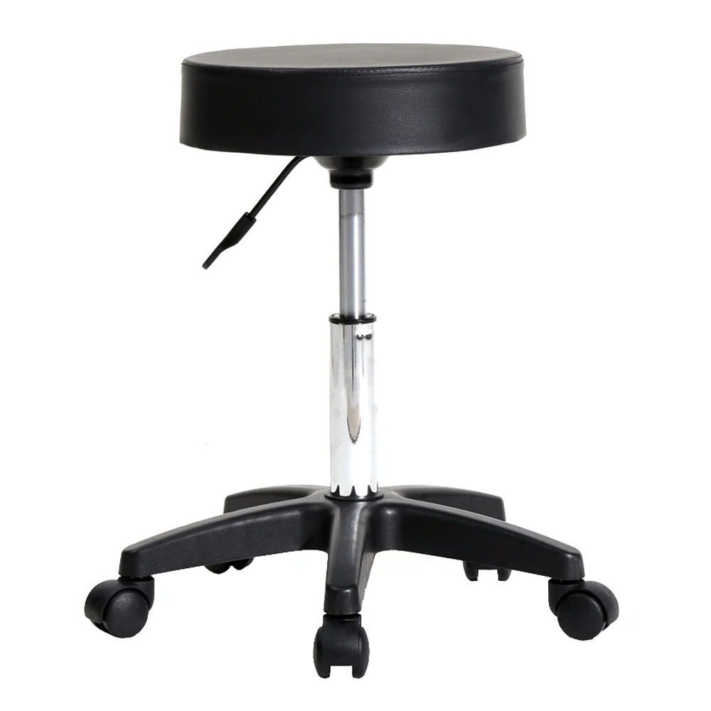 Adjustable Height Rolling Stool Swivel Seat for Office or Salon Use