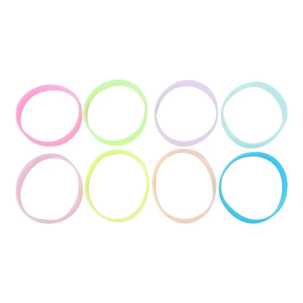 Bands Cuff Bangle Bangle Accessories Silicone Sports Wristbands Luminous Rubber Bracelets Fitness Wristband Silicone Sweat Band