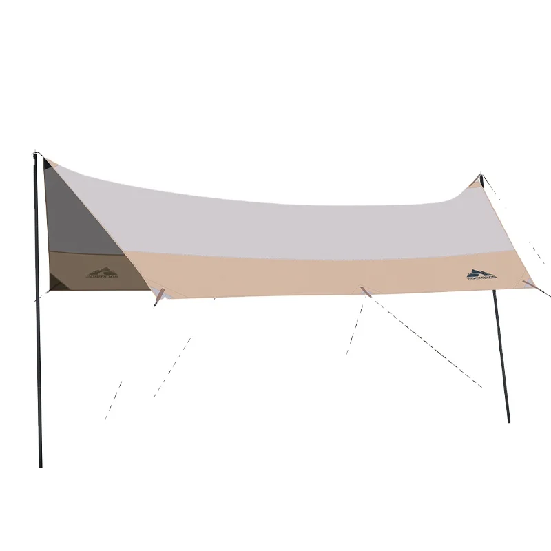 

ROCKBROS Outdoor Camping Canopy Tent Anti-UV Sun Shade Cloth Rainproof Fly Tarp Beach Tent Sunshade Canopy