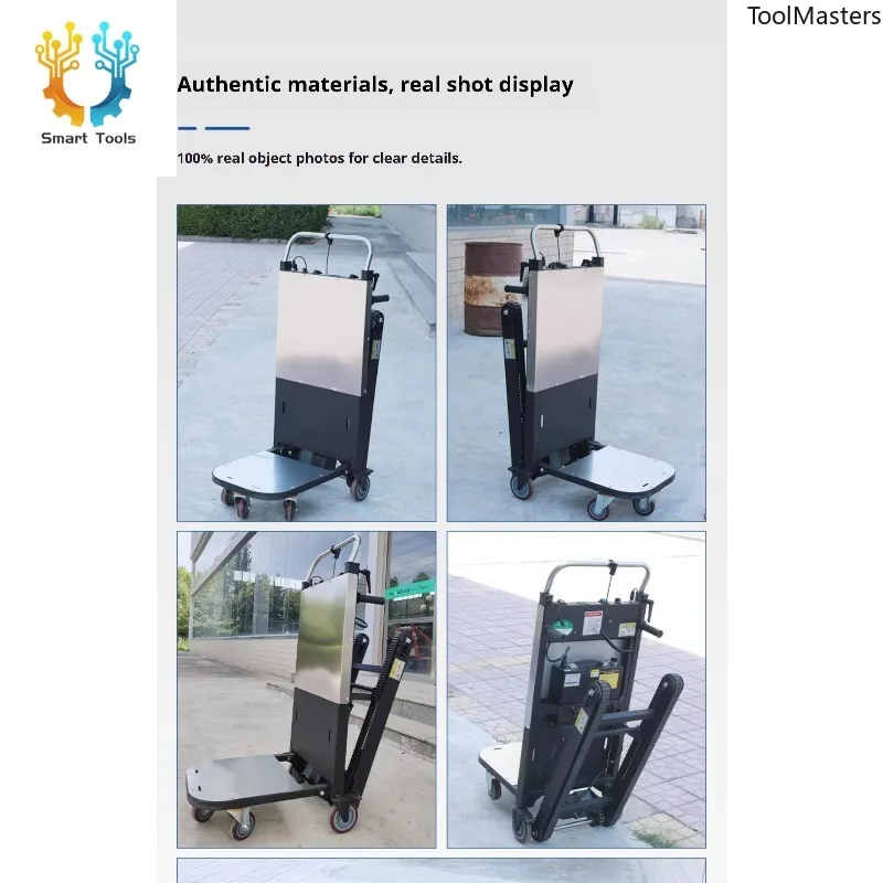 

[2026] JYH Motorized Stair Climber 250kgs 48v 16a Stair Climber Hand Trolley Cart Electric Stair Climber