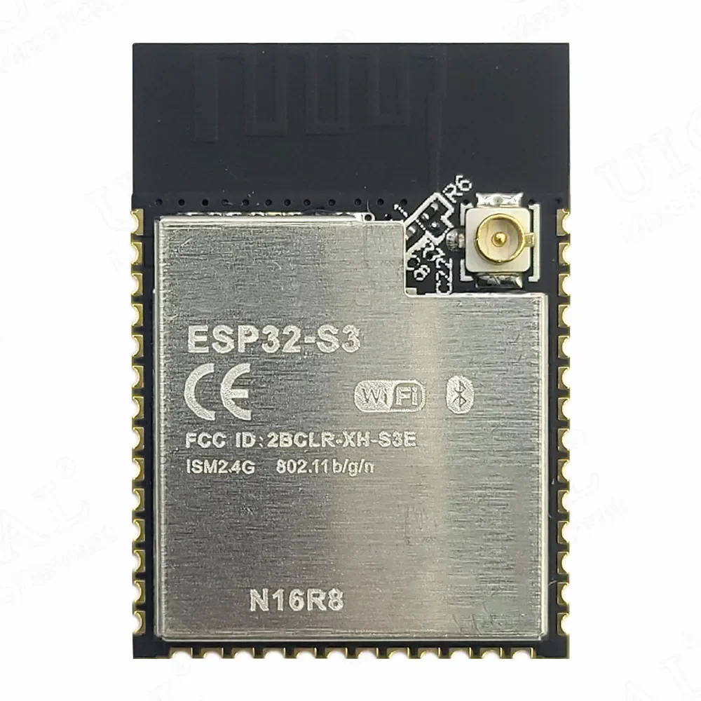 ESP32 S3 N16R8 2.4G Wifi BT Module with IPEX Dual-Core Low Power MCU Internet of Things 8MB PSRAM 16MB Flash ESP32-S3WROOM-1