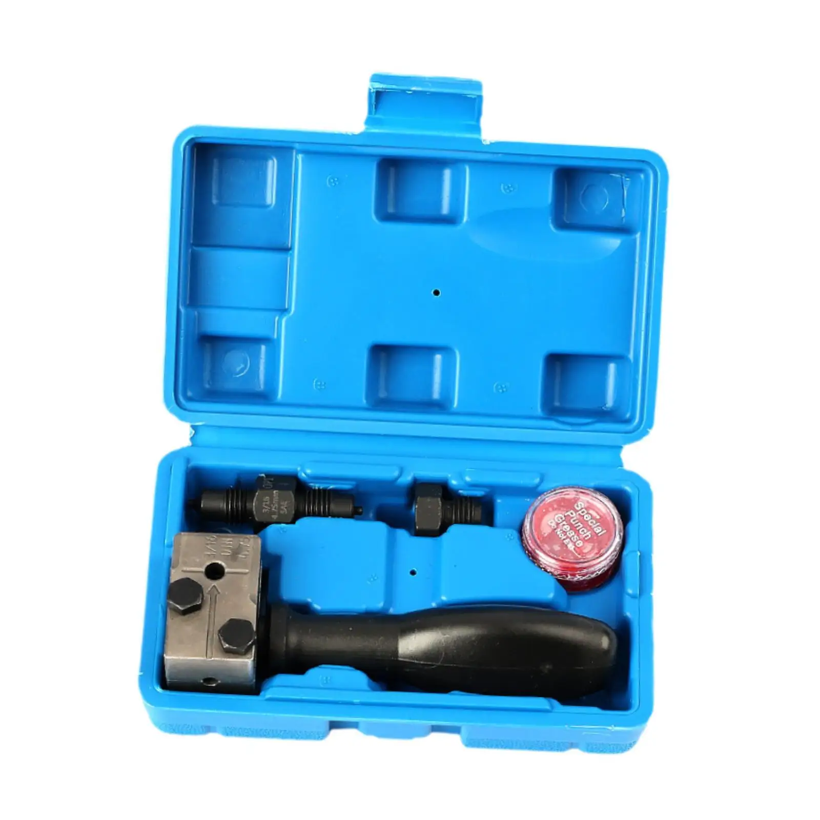 

Alloy Tube Flaring Tool Kit with Accessories Double Flare Auto Brake Line Repair Set for Garage Workshop and Vehicle Maintenance