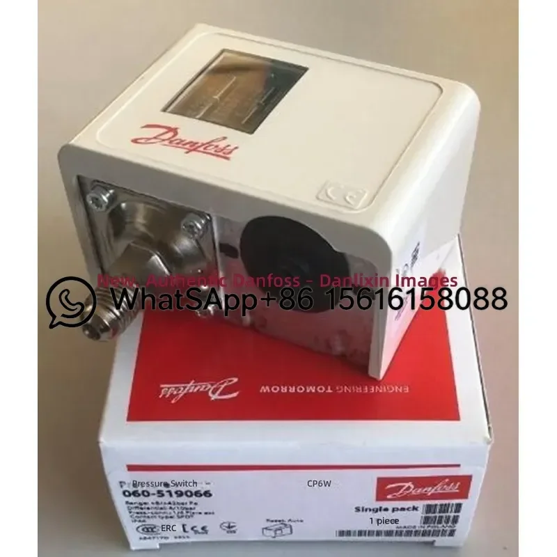 Danfoss Pressure Switch KP6B 060-519166 8-42 Bar Industrial Refrigeration Compressor Control Valve Genuine Replacement Part
