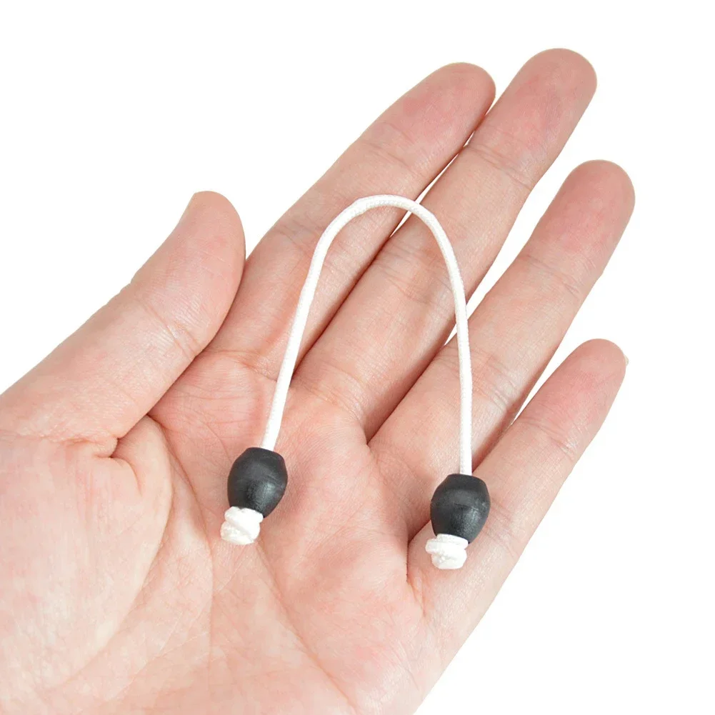 Cuerda de espoleta con tapón, banda de látex de goma para pesca submarina, accesorios para deportes acuáticos, 11-12cm, 1 ud./2 uds.