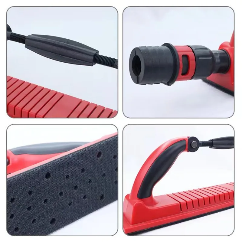 

Регулируемый вогнутый и выпуклый ручной шлифовальный блок, инструмент для ремонта кузова, сухое шлифование, ручная нажимная доска, автомобильная шпаклевка, серый ручной строгальный станок