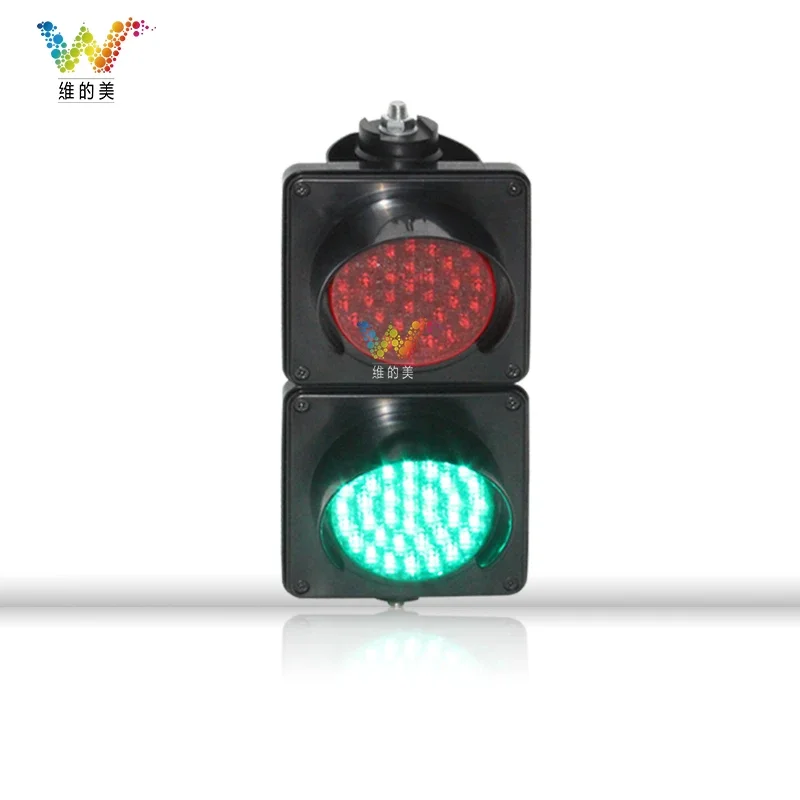 O mini verde vermelho 12V do módulo de sinal do brinquedo ilumina a pequena semáforo conduzido de 4 polegadas 100Mm