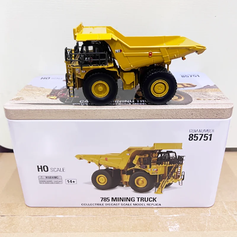 

DM литой под давлением масштаб 1:87, сплав 775, модель самосвала для майнинга, готовый продукт, имитация игрушек, коллекция подарков, статический орнамент 85751