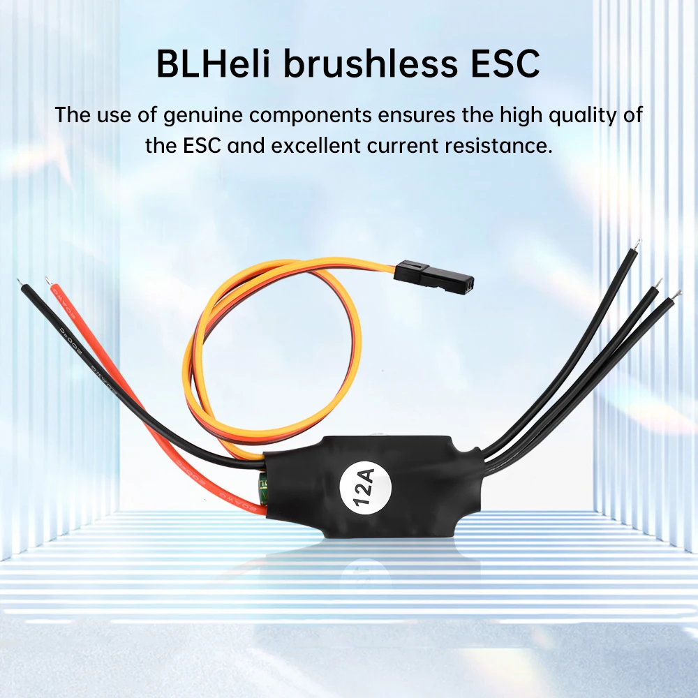 BLHeli Brushless ESC 50A 40A 30A 20A 12A ESC for RC Multirotor Airplane Fixed-Wing FPV Racing Drone Support Bidirectional Mode