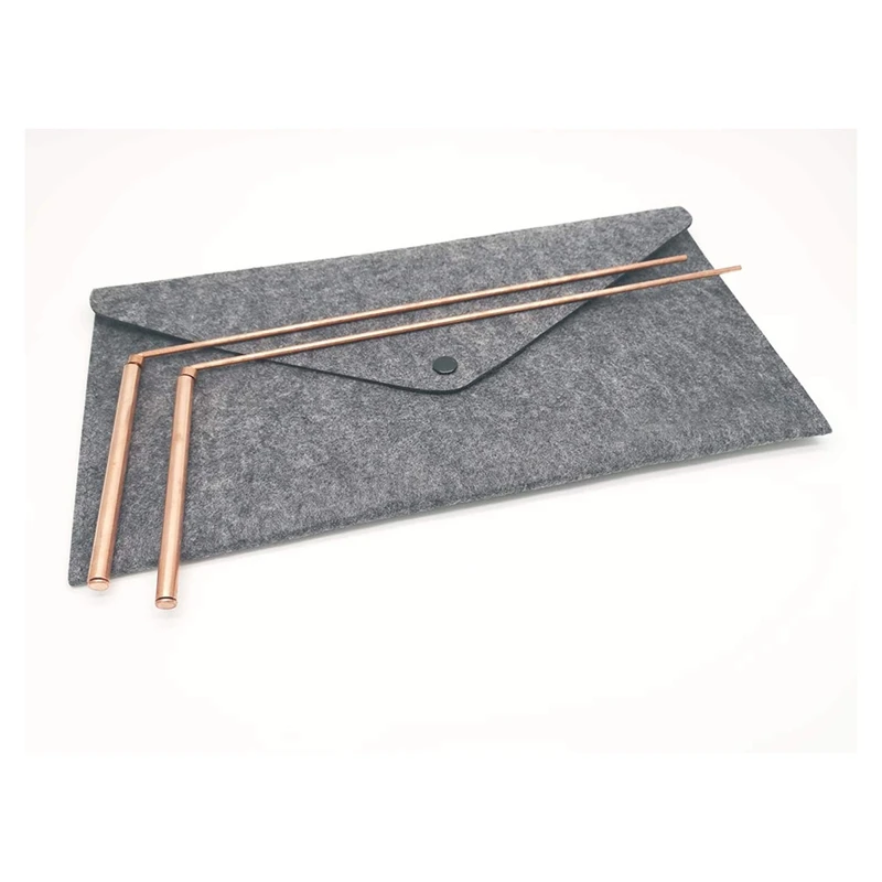 ร้อน! คันเบ็ดทองแดง - คันเบ็ดดําน้ํา 2 ชิ้นพร้อมถุง - ตรวจจับทอง น้ํา ล่าผี และอื่นๆ