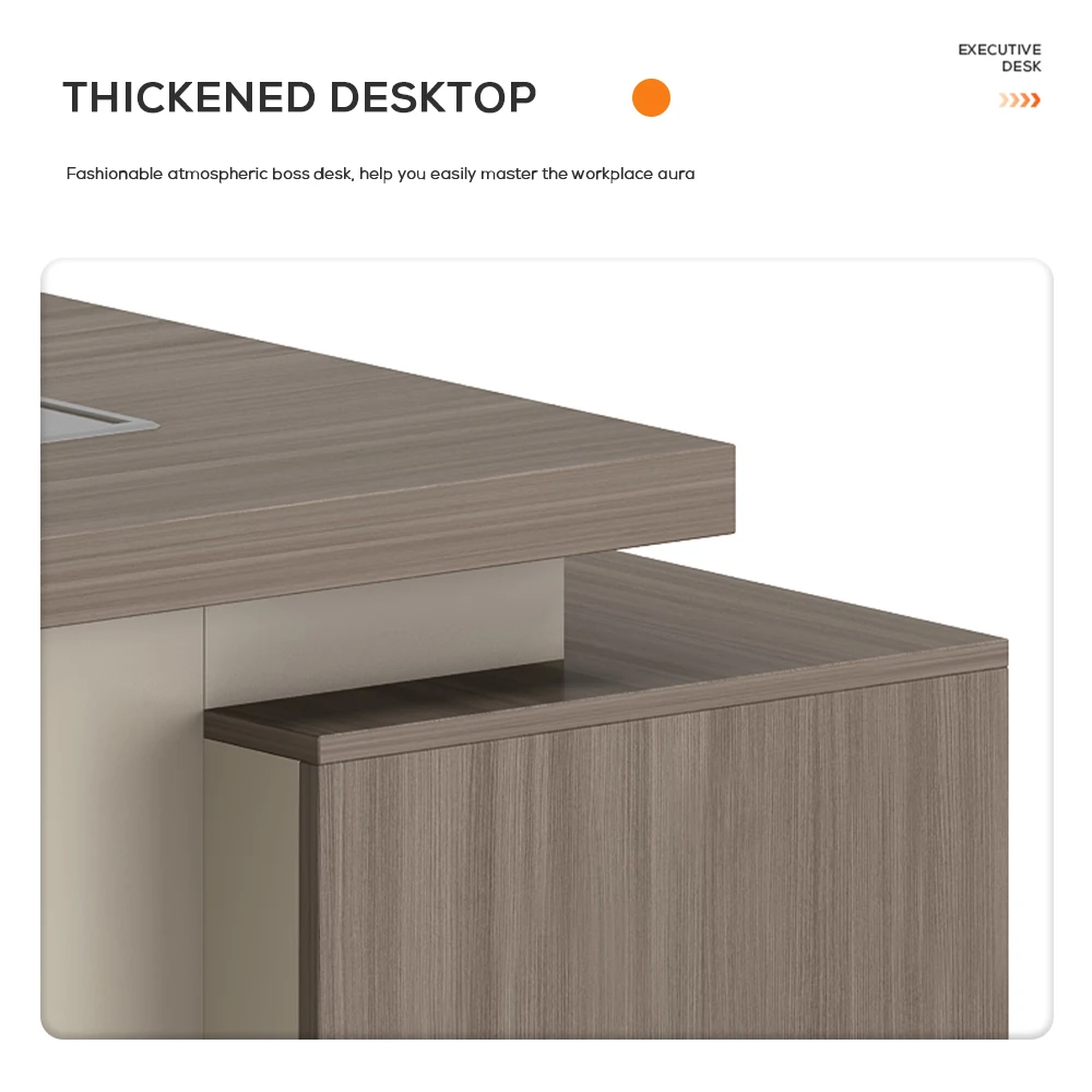 Mobili per ufficio Design moderno Scrivania bianca Legno