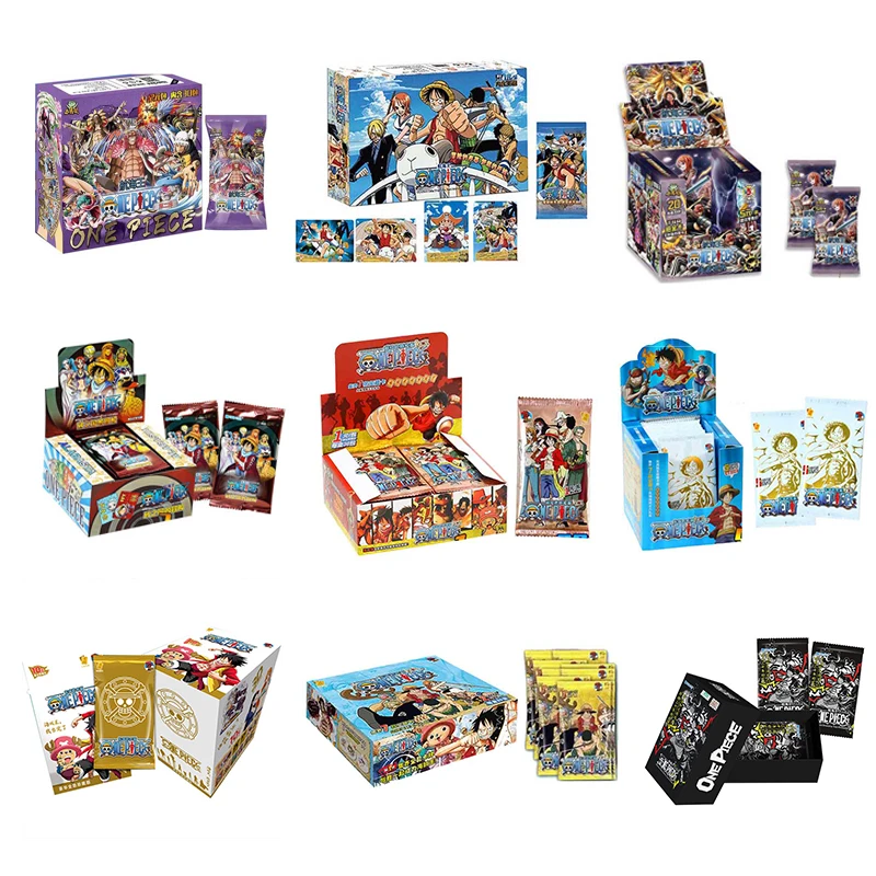 

One Piece Collection Cards Girl Booster Box Packs Anime Tcg 25th Anniversary Cartas Luffy Sanji Nami Playing Game Cards