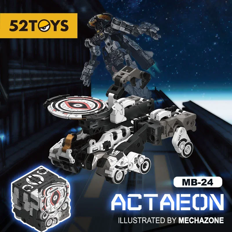 

52TOYS Transformation BEASTBOX MB24 MB-24 ACTAEON ILLUSTRATED BY MECHAZONE Action Robot Collectible Figure Toys Gifts