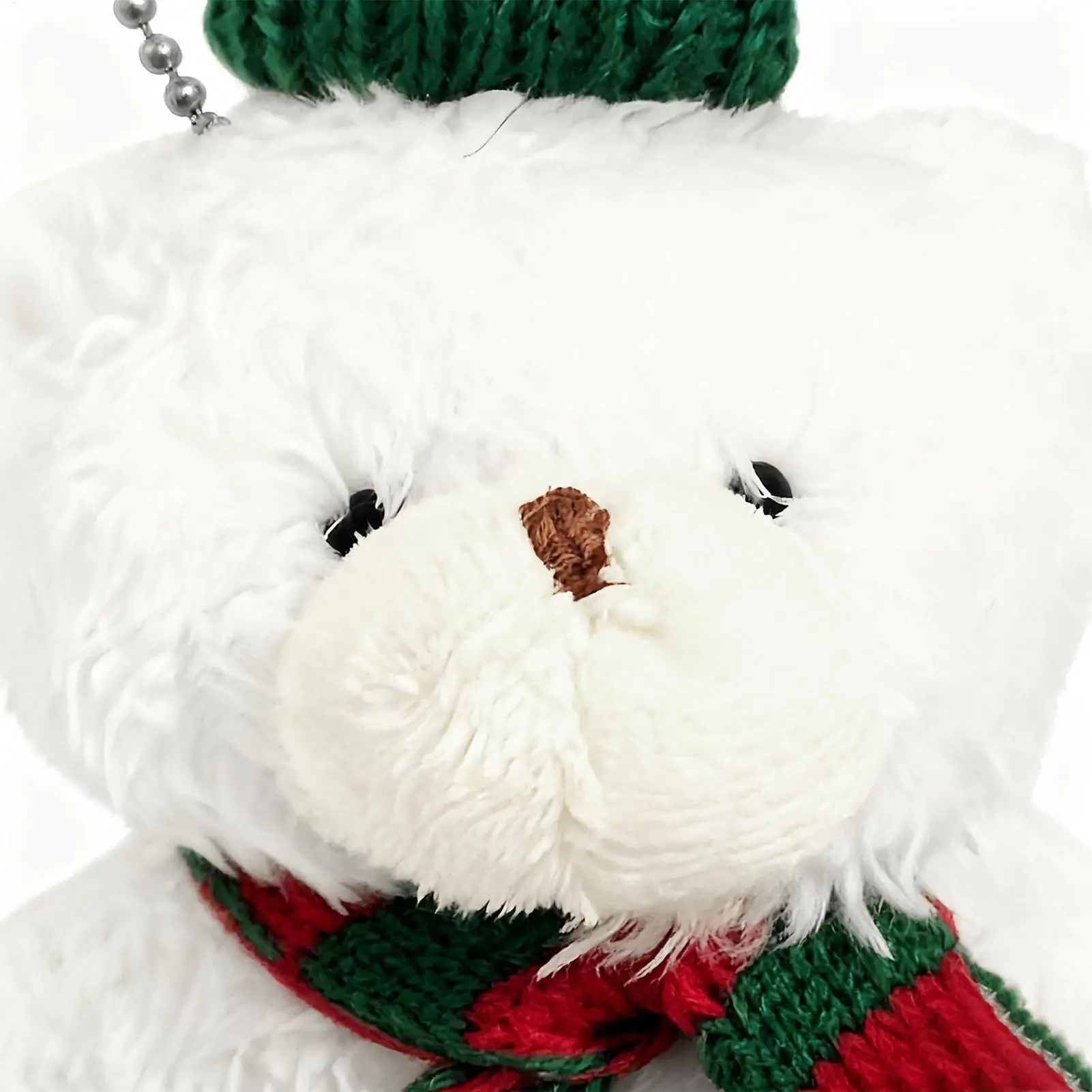 Charme de pelúcia urso macio mochila ornamentos boneca de pelúcia pingente com cachecol e chapéu para crianças adultos meninos meninas aniversário formatura