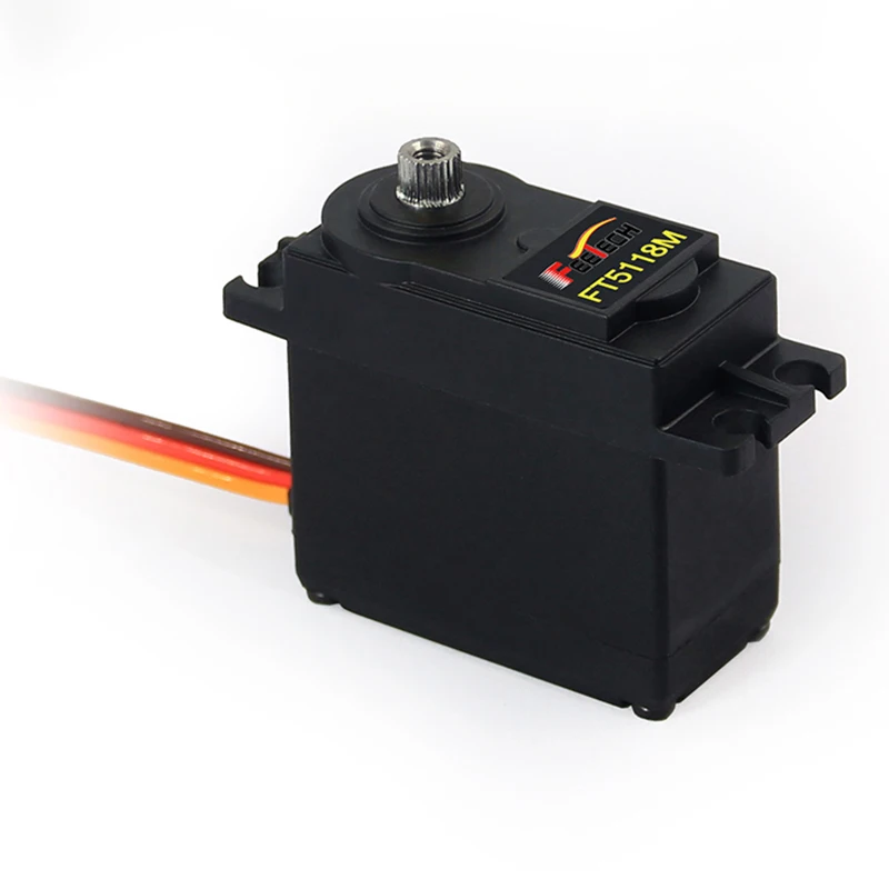 FT5118M Digitale servo 17 kg.cm 280 °   Stalen tandwiel 4-8,4 V kernmotor voor 1:8 1:10 RC auto's Robot vliegtuig boot overbelastingsbeveiliging