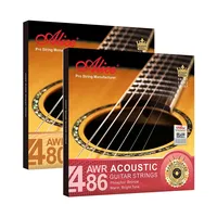 Alice AWR480 AWR486 Muti-Layer Nano Coating Anti-Rust Long Life Acoustic Guitar Strings 1st-6th