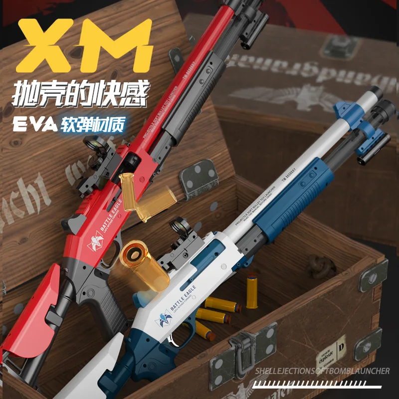 XM1014 Nylon Gyermek- fegyvert Árverseny Békateknő Kilakoltás launcher Alja Szökellés Pisztoly manöken kézi Alakítható Sugárfegyver armas számára Becő Felnőtt kültéri Csonka