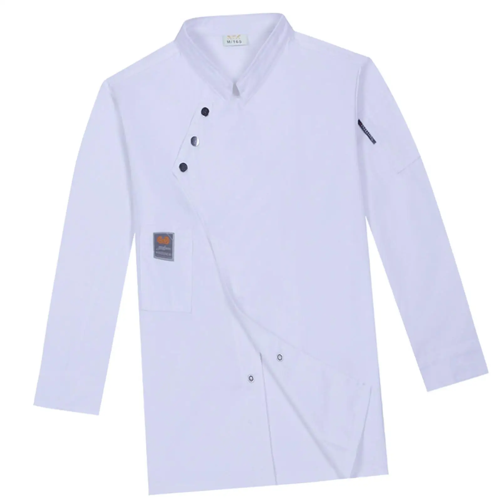 Unisex Chef Coat Chef Wear Classic Waiter Apparel Lightweight Breathable Chef