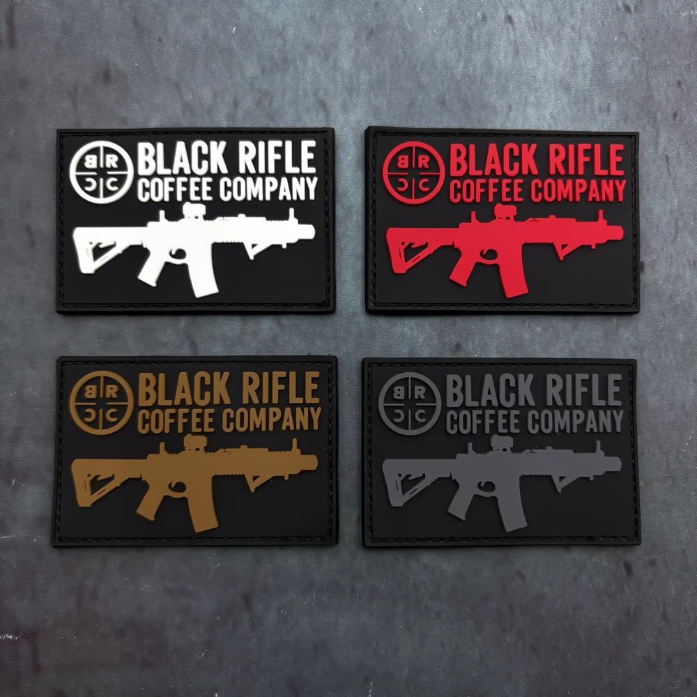

A Coffee-Colored Pvc Patch for Tactical Vests/Shoulder Straps, Badge Sticker Patch Made of Pvc, with a Glow-In-The-Dark Effect, Hook-And-Loop Fastener Backing, Morale Patch for Backpacks, Clothing Patch, Soft Rubber Patch