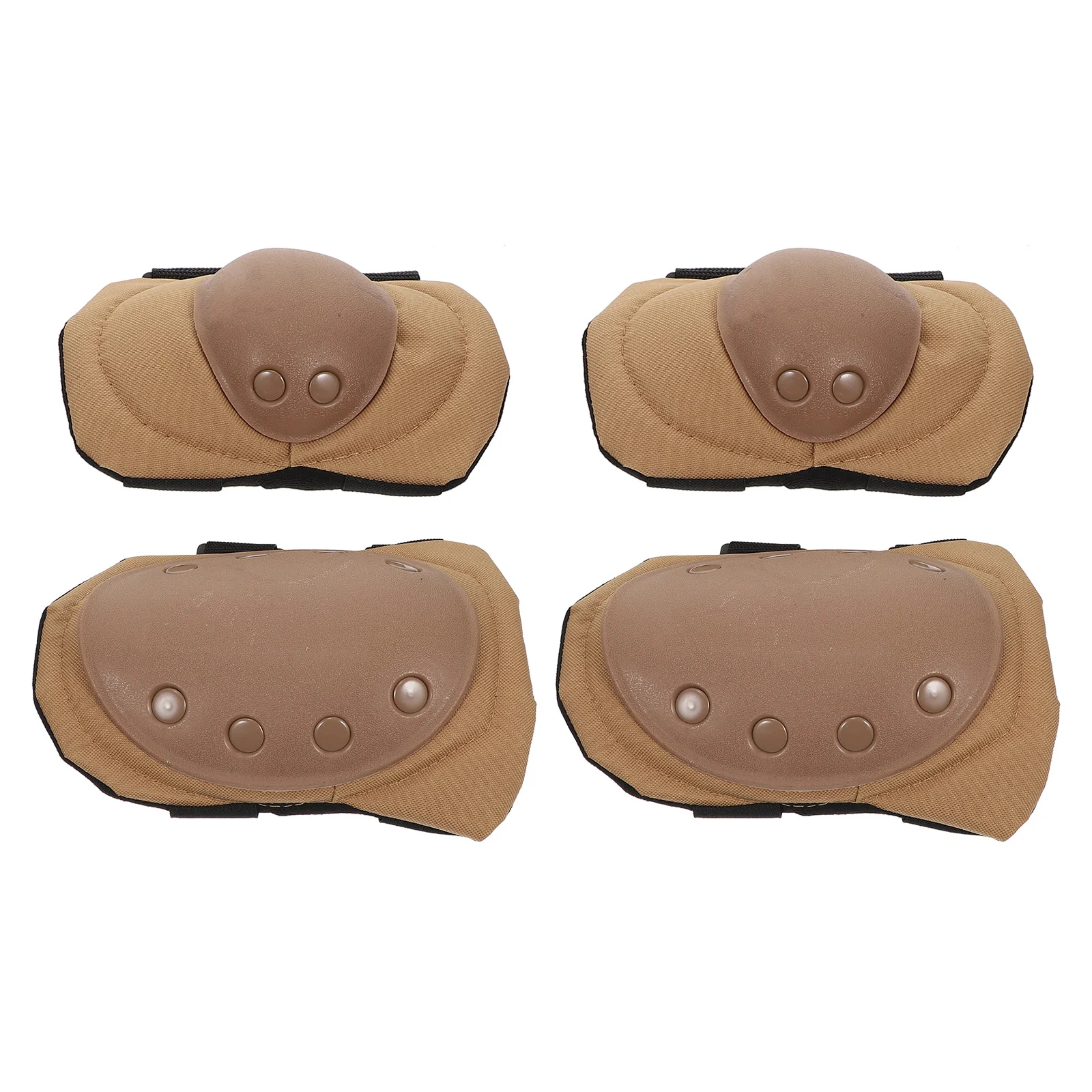 

4Pcs Knee Elbow Protective Gear Soft Breathable Durable Pads for Cycling Riding Skating Outdoor Sports Knee Pad