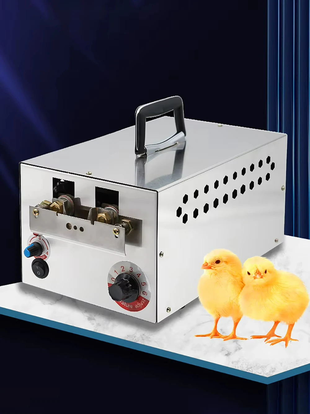 Automatic Chicken Beak Trimmer – 220V Stainless Steel Debeaker Machine with Hot Blade
