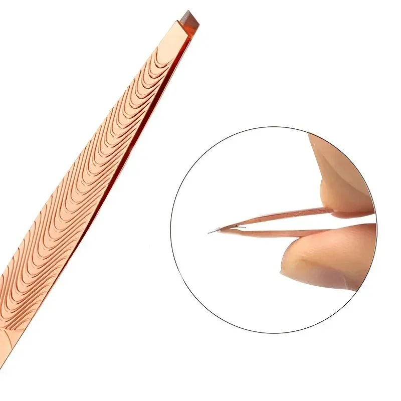 Pinzette per sopracciglia ciglia Trimmer Barba 1 pezzo Professionale Sopracciglia Depilazione per strumento di trucco viso Uomo o donna