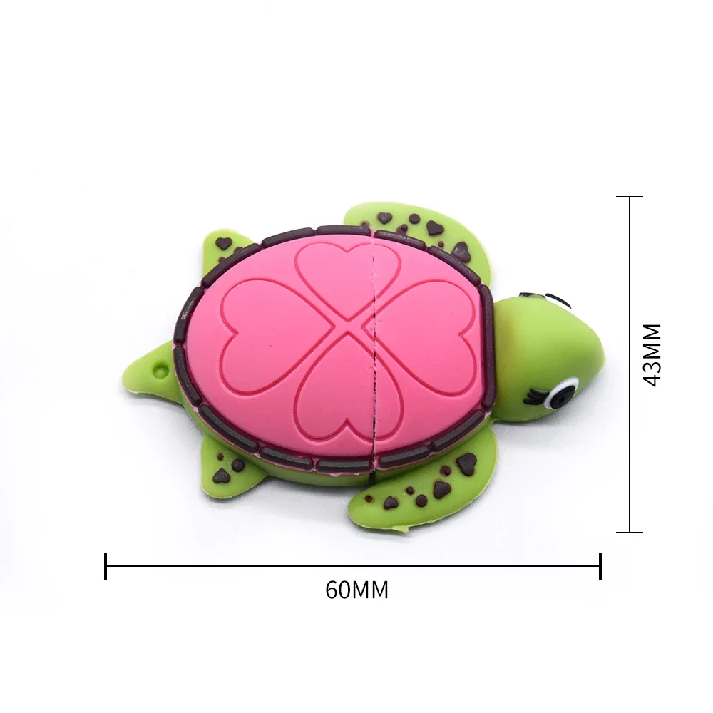 Cute Cartoon Aquatic Animal USB Flash Drive 4GB 8GB Memory Stick Usb 2.0 Pendrive 32G 16G 64GB Flash USB Stick Pen Drive