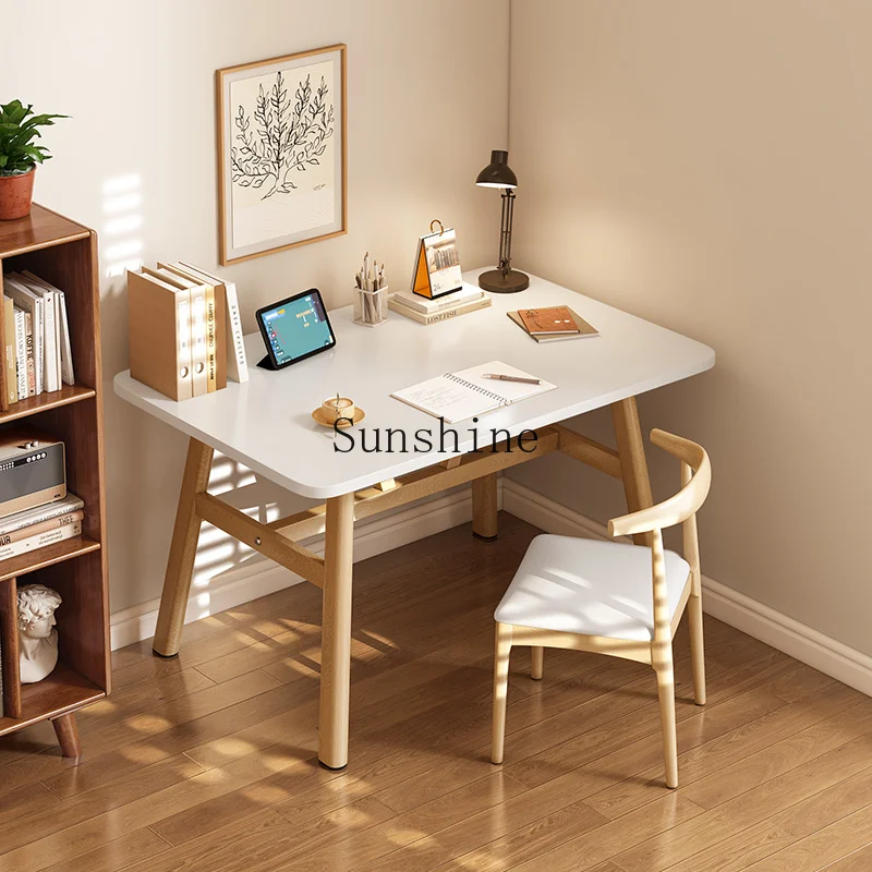 

Simple computer desk learning to write small apartment bedroom office table and chair set