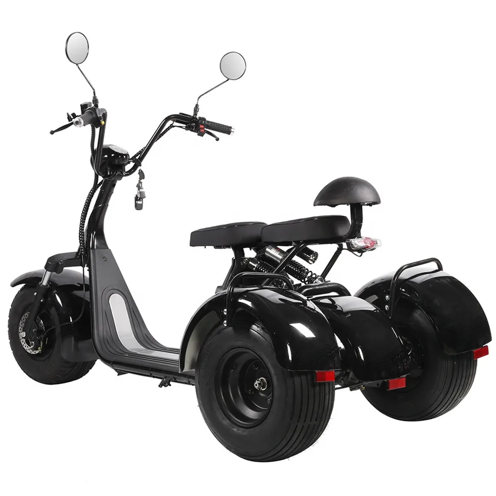 Electric Scooter Adult Motorcycle 1500W Two Wheels 60V Non enclosed