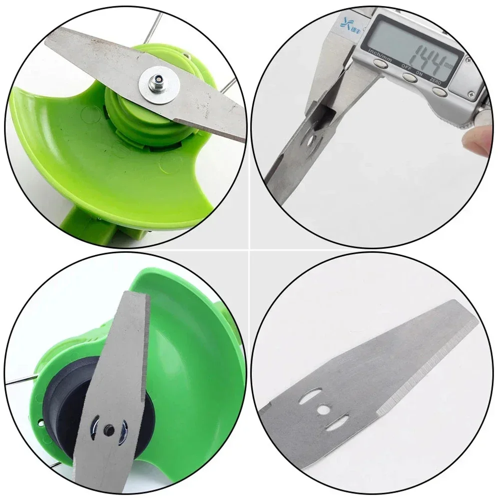 Têtes de tondeuse à gazon en métal, remplacement de lames de scie, raccords de tondeuse à gazon, pièces d'outils électriques de jardin