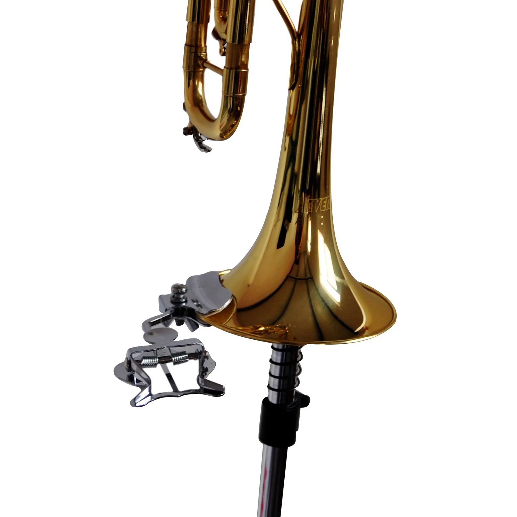 Trumpet Sheet Music Clip Lyre Sheet Music Clamp-on Holder Metal Plating for Trumpet Trombone ToolJAS