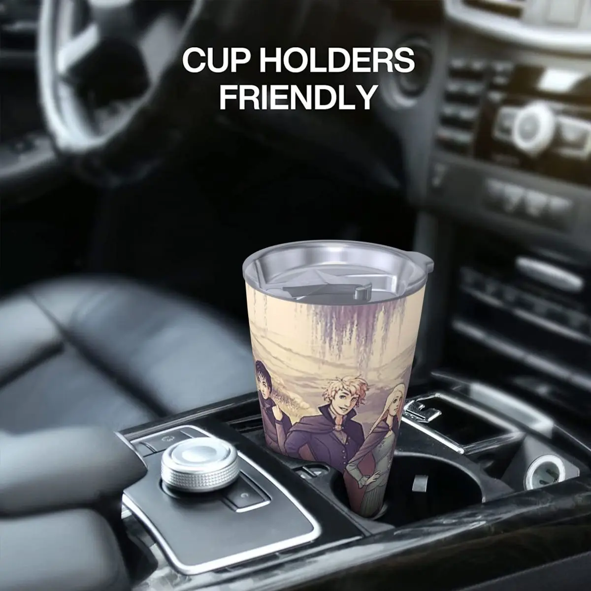 

Keeper Of The Lost Cities Character Stainless Steel Tumbler Vacuum Insulated Mug Thermal Cold Bottle Straw With Lid 20oz