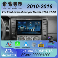 Android 14 Car Radio WiFi 5 For Ford Everest Ranger Mazda BT50 BT-50 2006 - 2010 Wireless CarPlay DSP Car Multimedia GPS Player