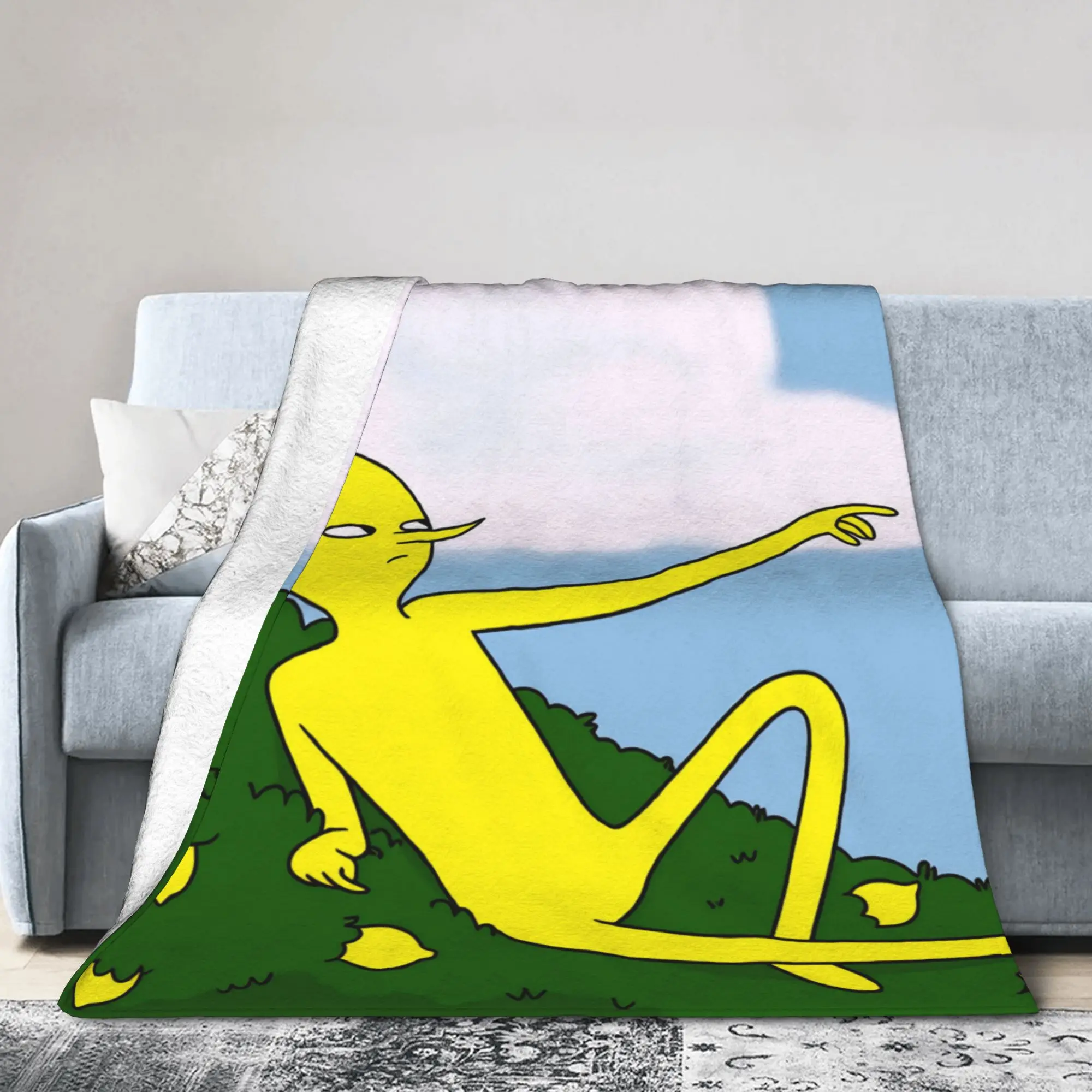

Lemongrab Blankets Warm Throw Blanket Winter Adults Child Living Room Travel Office Bedspread