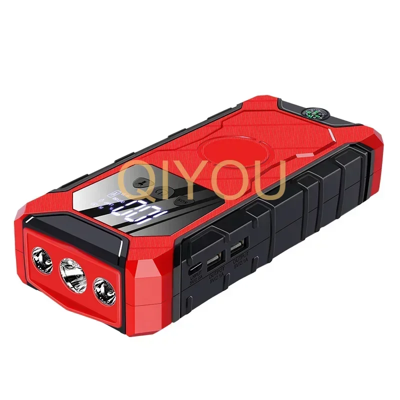 

Portable Car Battery Booster Jump Starter Power Bank Starting Device for Cars Charging Starting Systems Digital Display