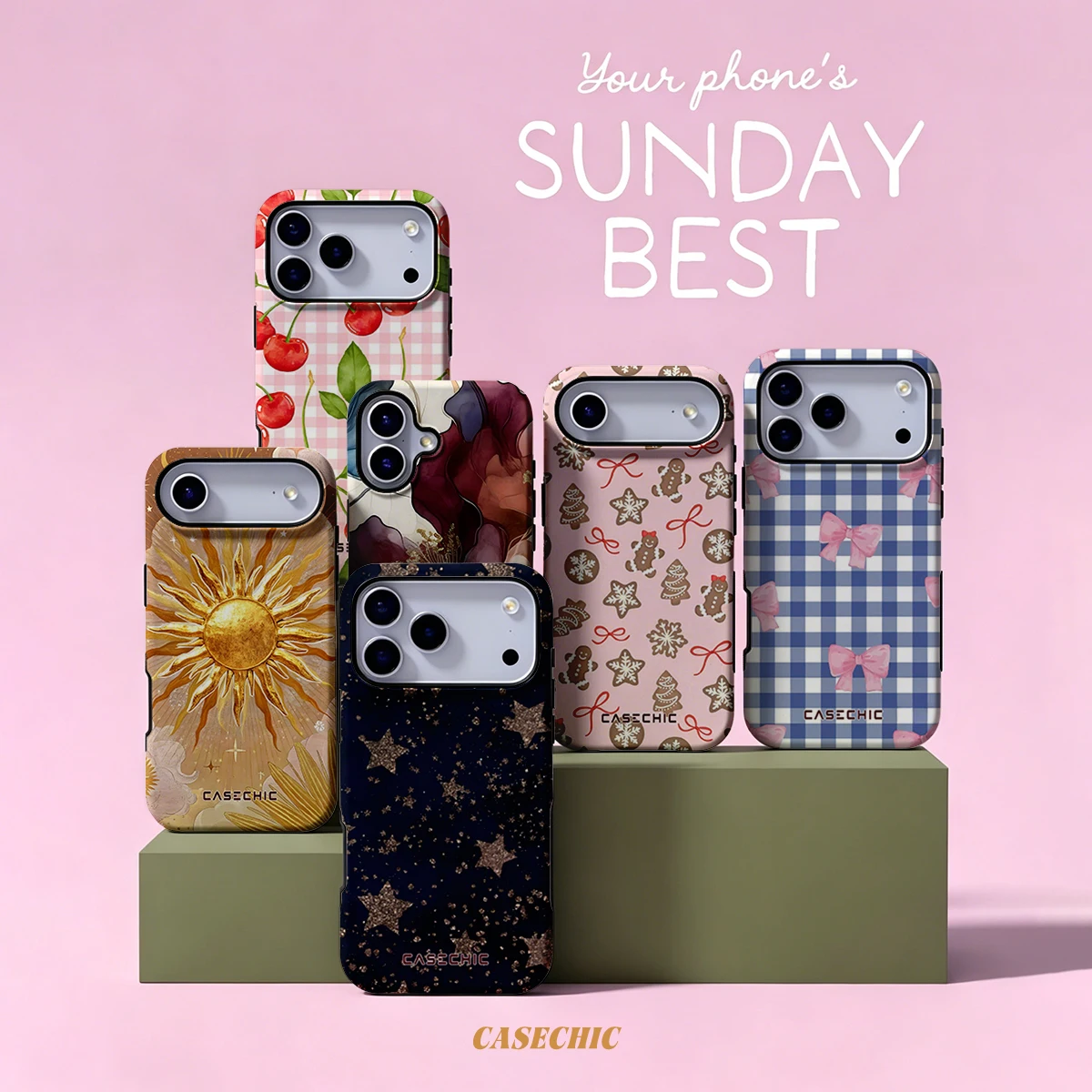 Gilded Starry Night For Samsung Galaxy S26 Ultra A56 Exquisitely Pattern Double Protective Phone Cover Cases CaseChic