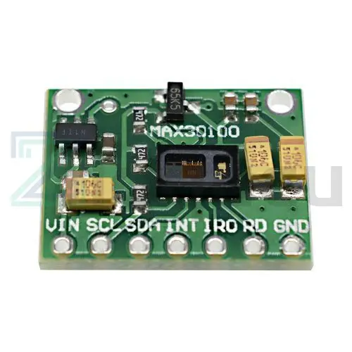 MAX30102 heart rate blood oxygen sensor module heart rate module green with pin header