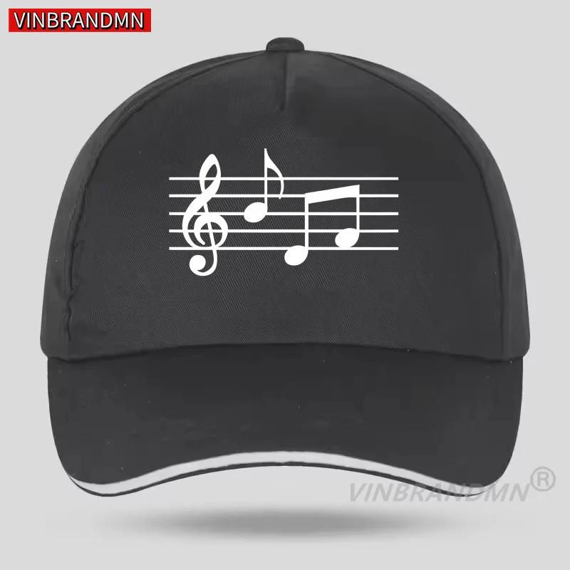 

Классические забавные бейсболки с музыкальной нотой, унисекс, женские и мужские повседневные шапки из 100% хлопка, регулируемые шапки, кепки дальнобойщика, солнцезащитные шляпы