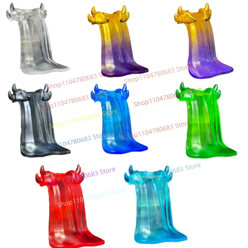 MOC Bouwstenen Elementen Master Gold Cape Accessoire Ninja Mini-Figuur Assemblagemodel Display Anime TV Decoratief Speelgoed Cadeau