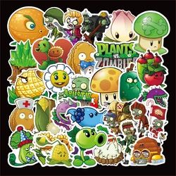 50pcs Plants Vs. Zombies Game Stickers Water Cup Storage Box Journal Scrapbooking Sticker Kawaii Toys Stationery School Supplies