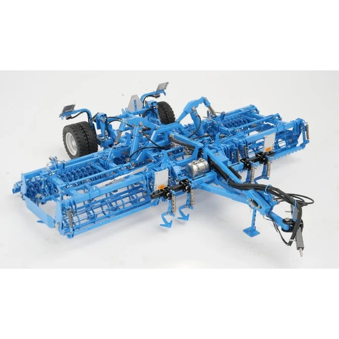 K500 – Kit de plantation de Machine de préparation du sol, semis en métal, pour LESU 1/14 RC, tracteur de voiture agricole hydraulique AOUE 1050