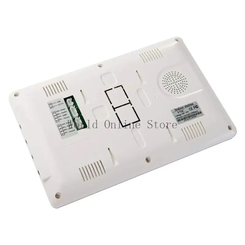 Sistema campainha intercomunicação vídeo com exibições internas 7 polegadas 700TVL Câmera externa 87HC